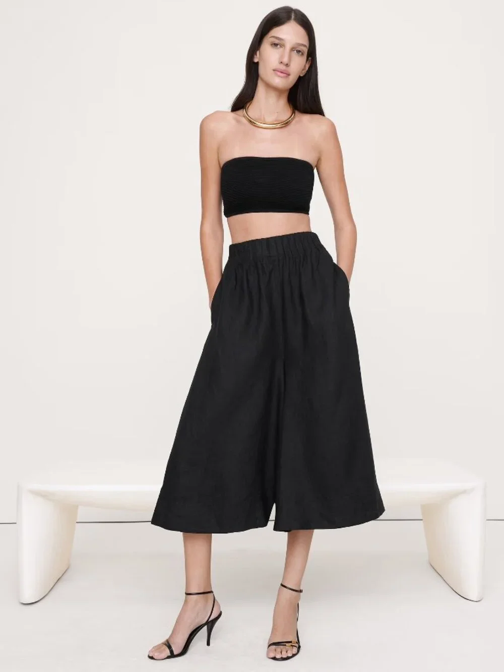 Banana Republic Linen Culotte - XS